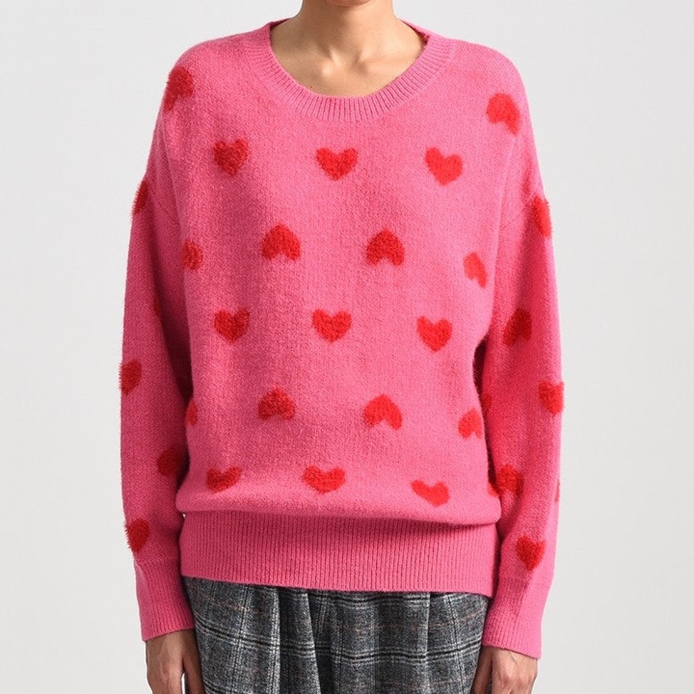Molly Bracken Hearts Sweater